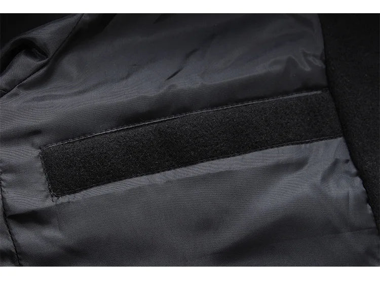 2026 Autumn Winter Men's Woolen Coats Fashion Single-breasted