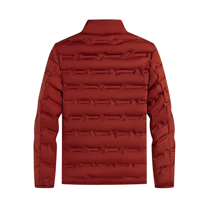 Men's windproof down jacket