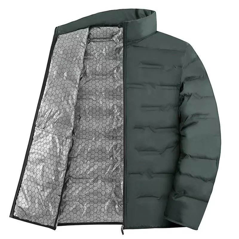 Men's windproof down jacket