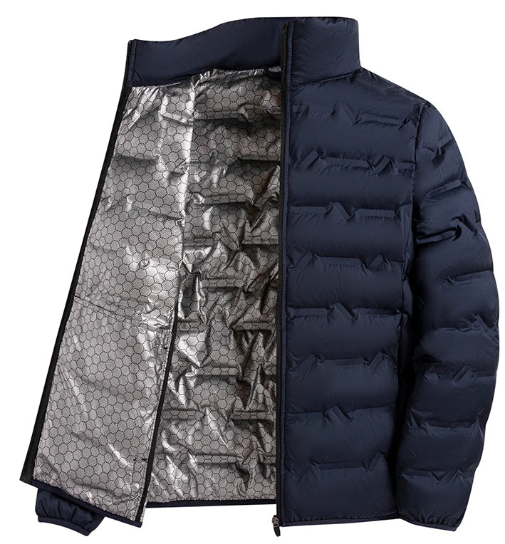 Men's windproof down jacket