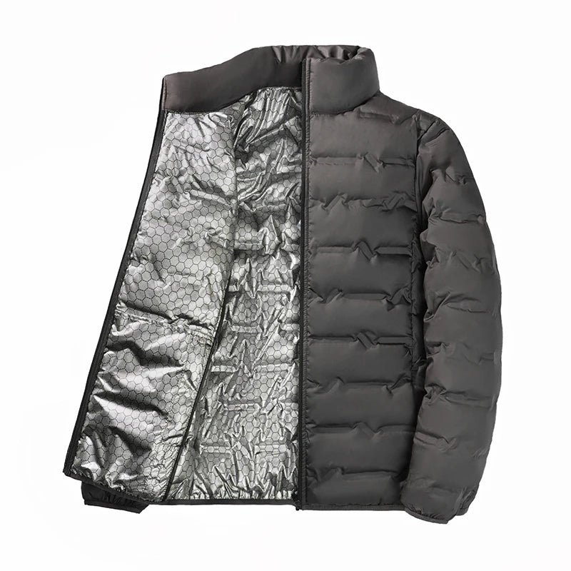 Men's windproof down jacket