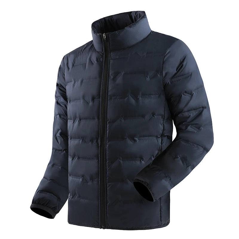 Men's windproof down jacket