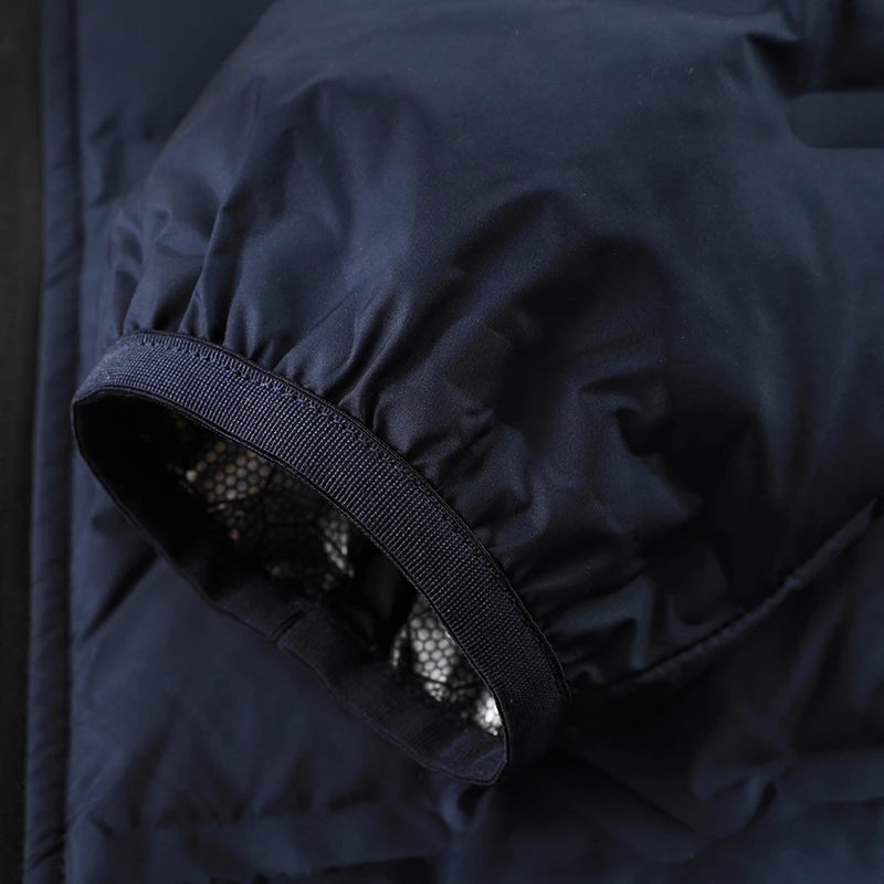 Men's windproof down jacket